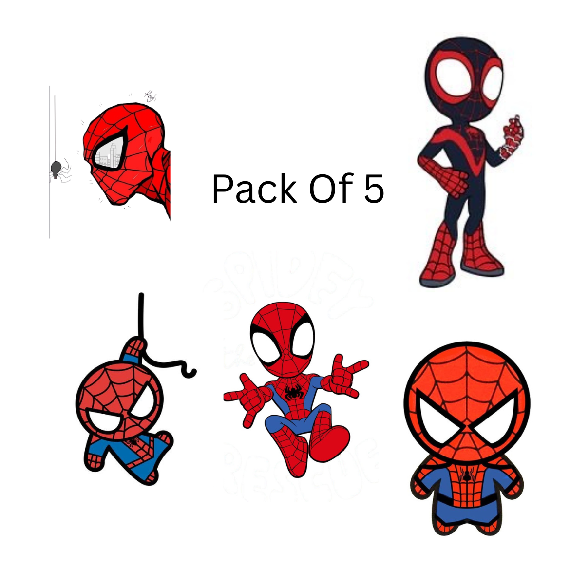 Spider Man Classic Camera Skin ( Pack Of 5 ) - Image 4