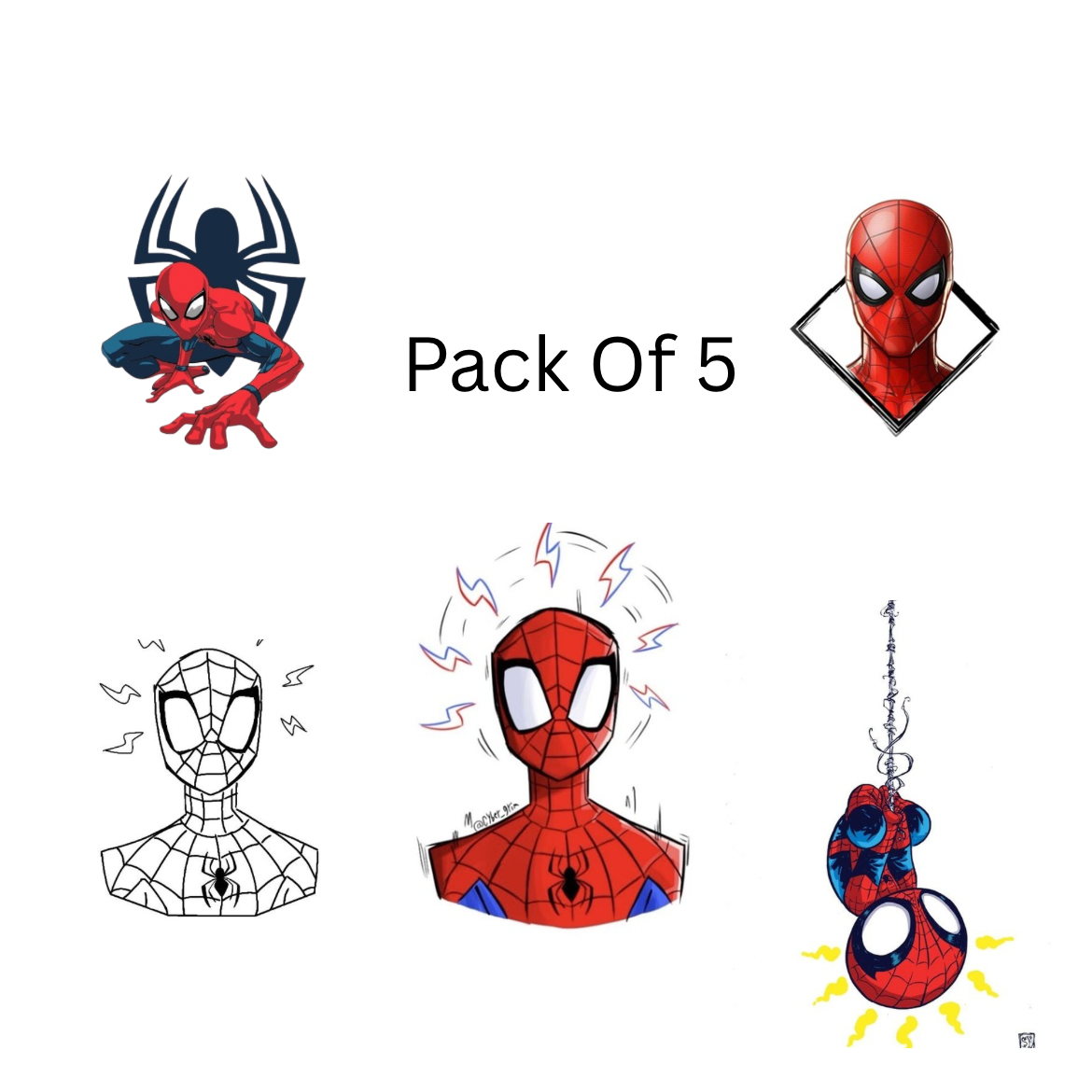 Spider Man Premium Camera Skin ( Pack of 5 ) - Image 4