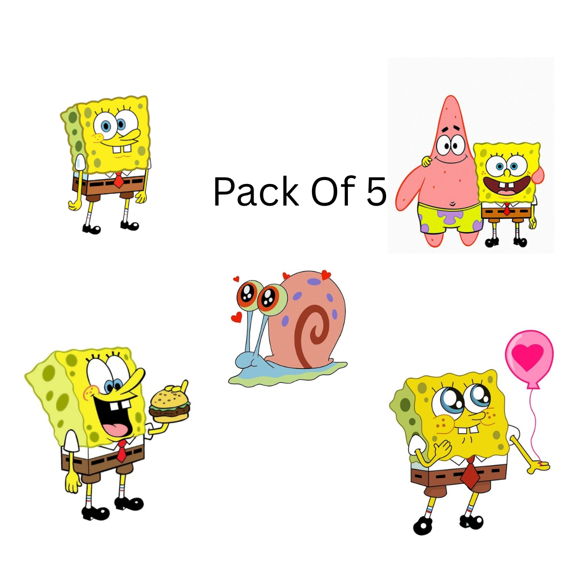 SpongeBob SquarePants Camera Skin ( Pack of 5 ) - Image 4
