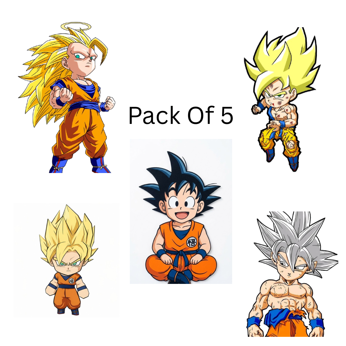 Goku Edition Camera Skin ( Pack of 5 ) - Image 4