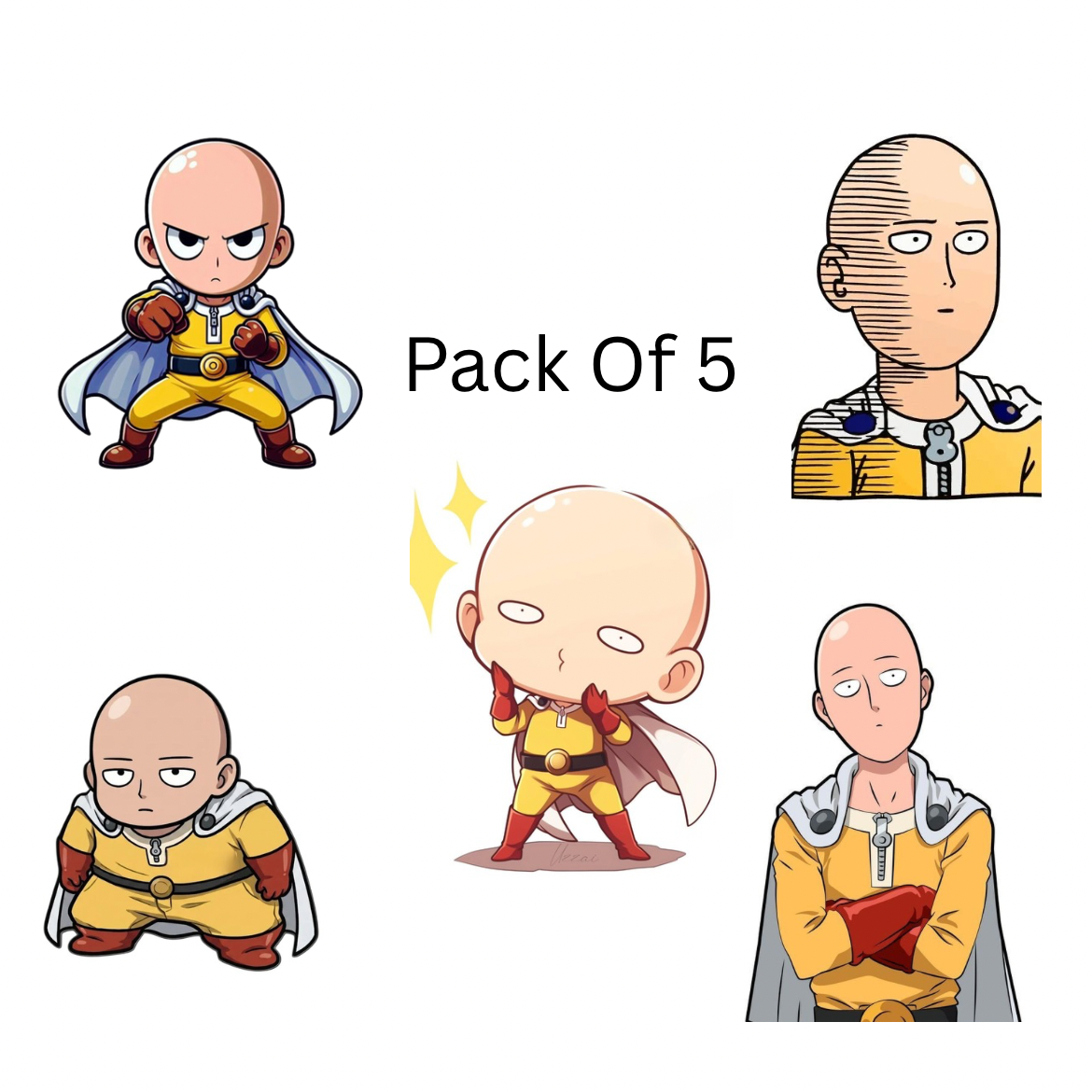 One-Punch Man Camera Skin ( Pack of 5 ) - Image 4