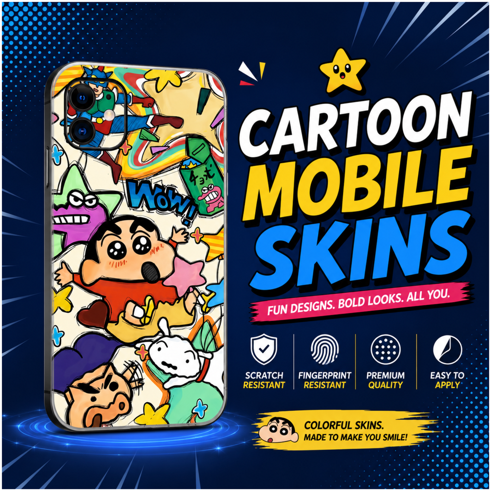 Cartoon Mobile Skins