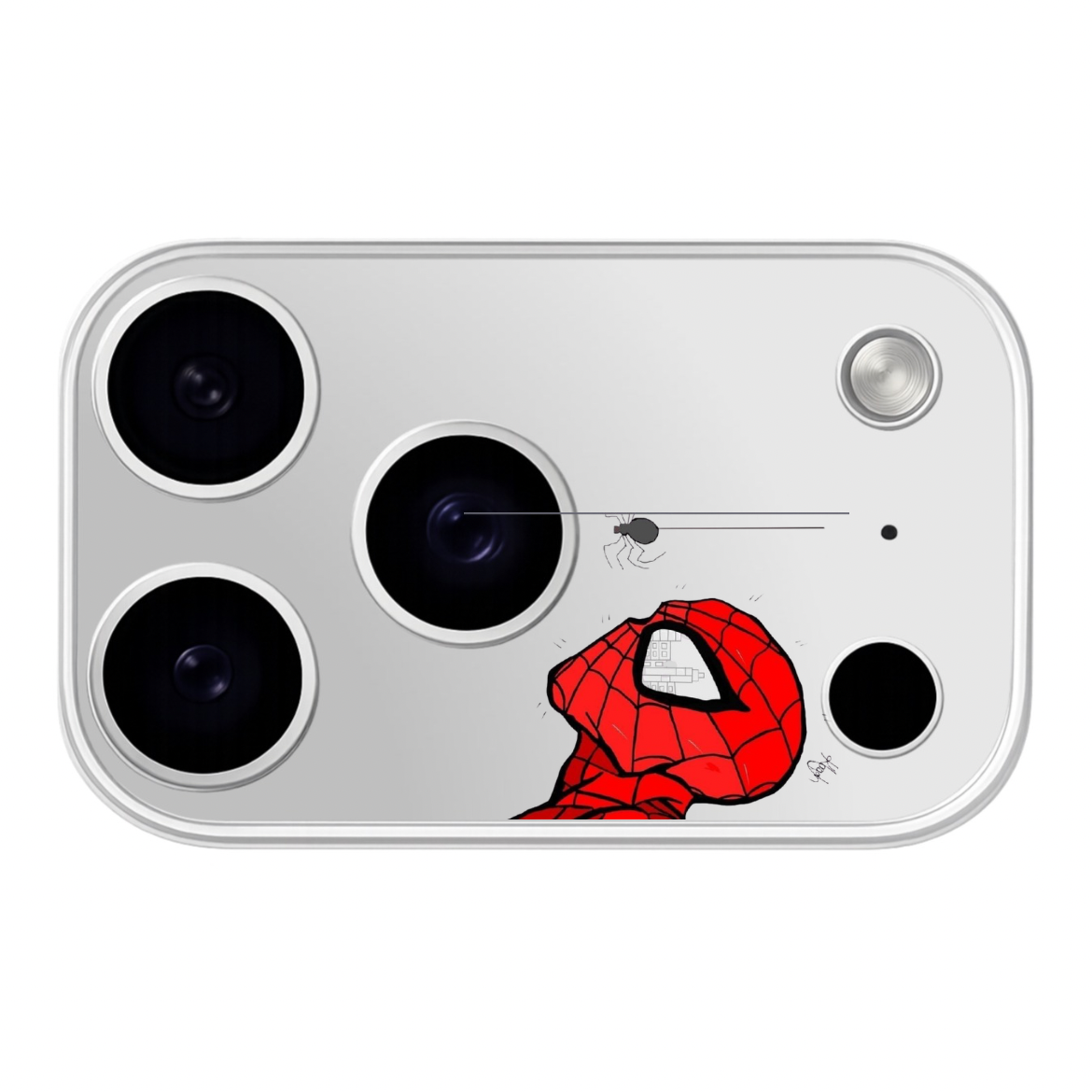 Spider Man Classic Camera Skin ( Pack Of 5 ) - Image 3
