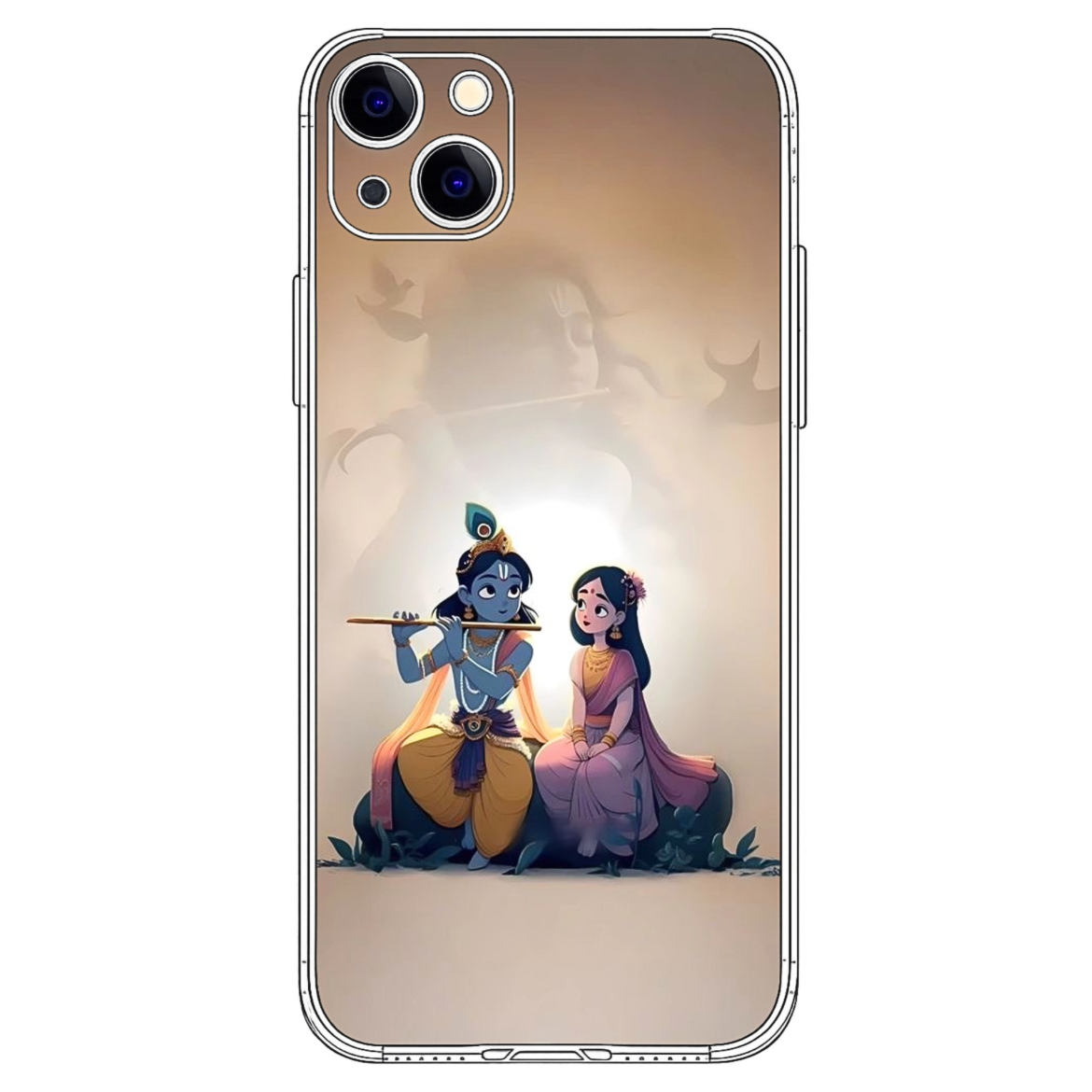 Radhe Krishna Mobile Skin ( Viral Wrap )