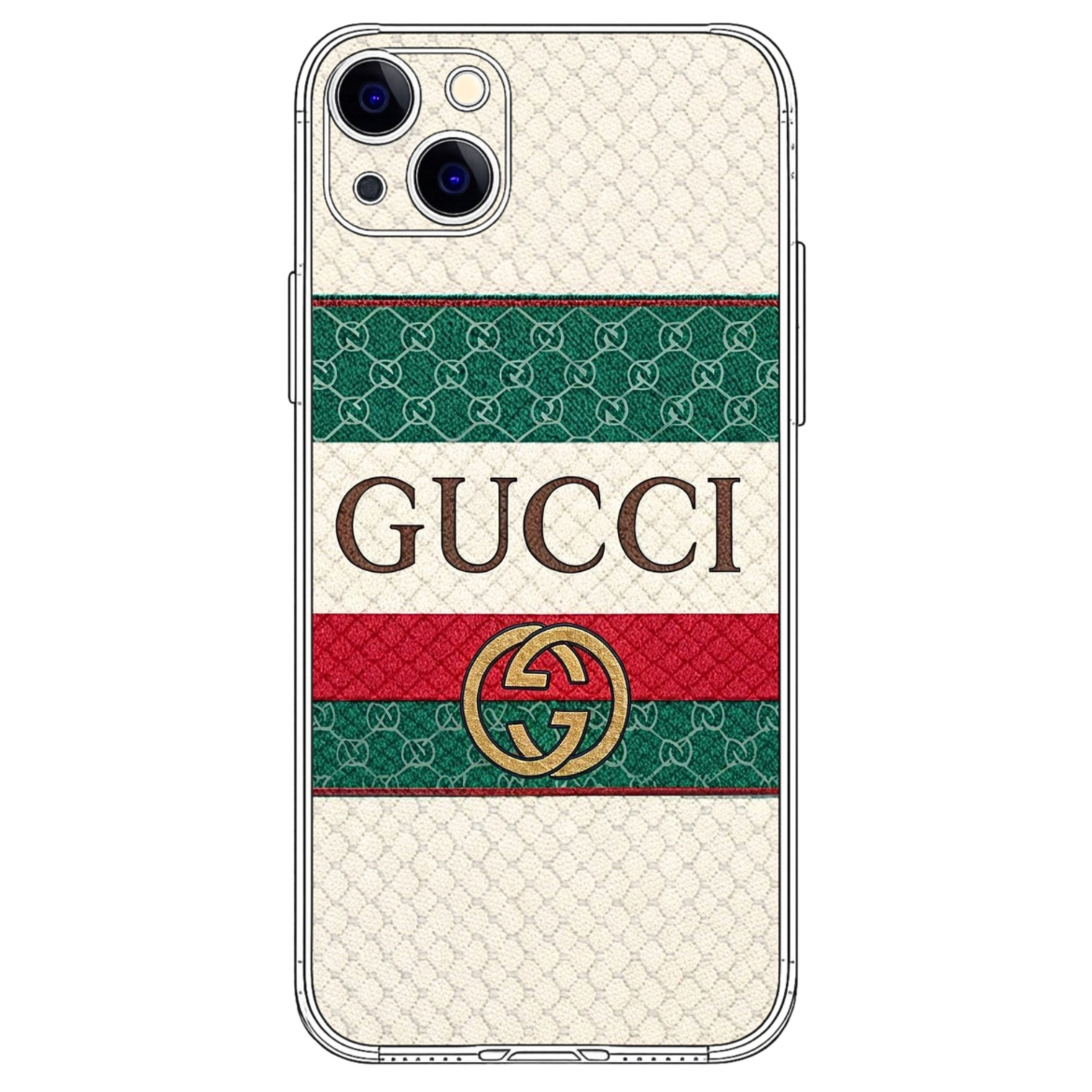 Gucci Brand Phone Skin