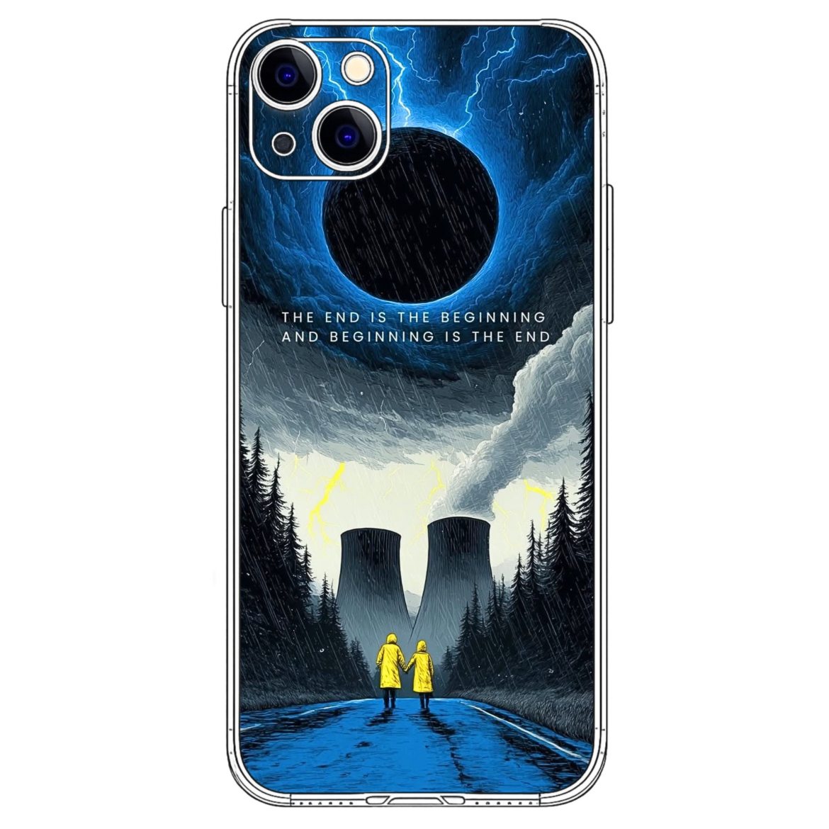 Dark Theme Aesthetic Phone Skin