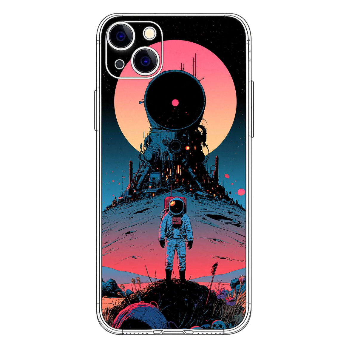 Space Aesthetic Mobile Skin